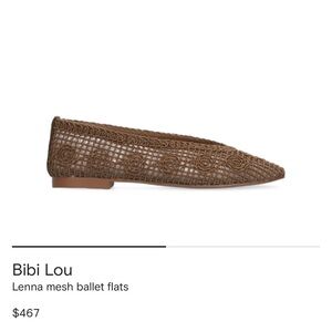 BIBI LOU MACRAMÉ BALLET FLATS